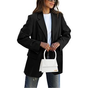 New Cicy Bell Casual Blazer Lapel Career Jacket Pockets S